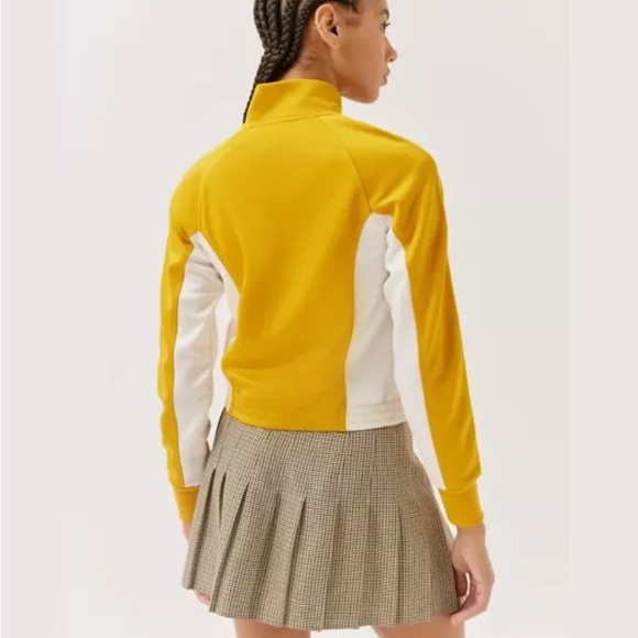 BDG Track Jacket ~ XL ~ Yellow and White - Picture 4 of 13